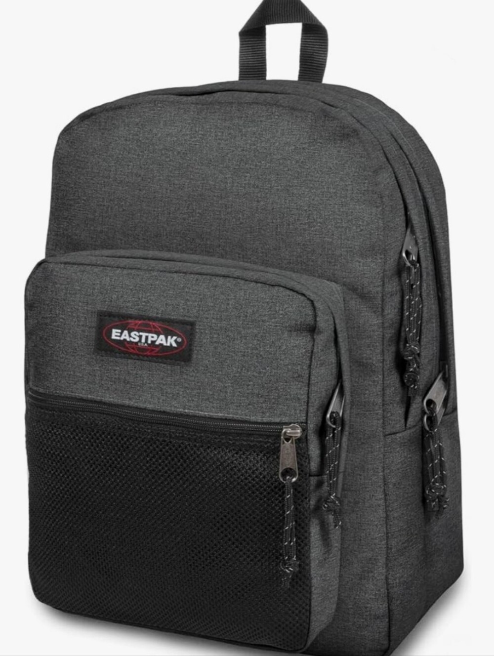 Eastpak Pinnacle Backpack - For School,Travel, Work, or Bookbag - Black Denim